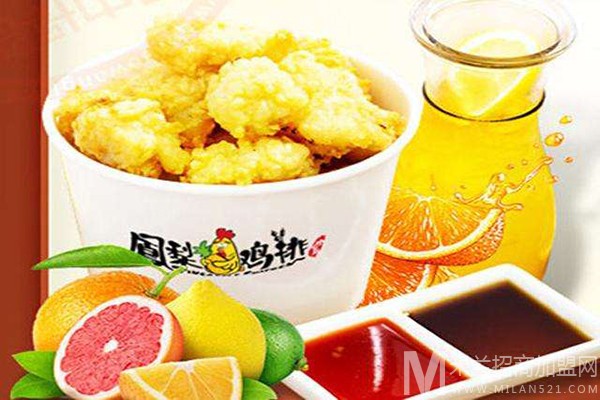 中宝岛凤梨鸡排加盟