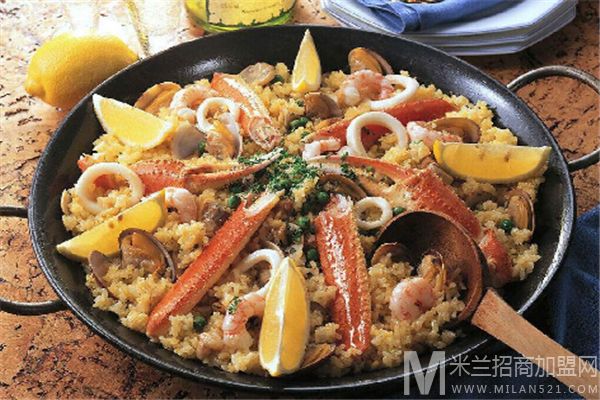 欧稻呷西班牙海鲜炒饭加盟