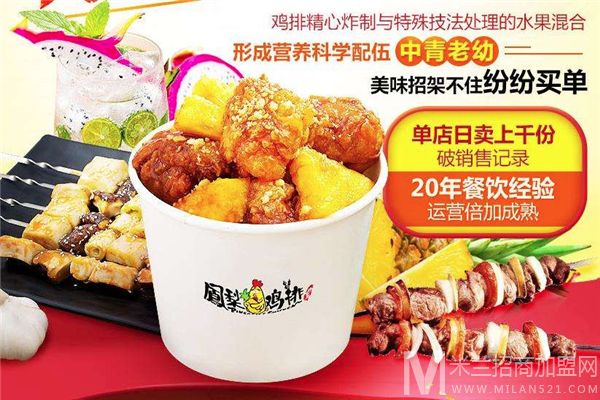 凤梨鸡排加盟