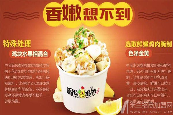凤梨鸡排加盟