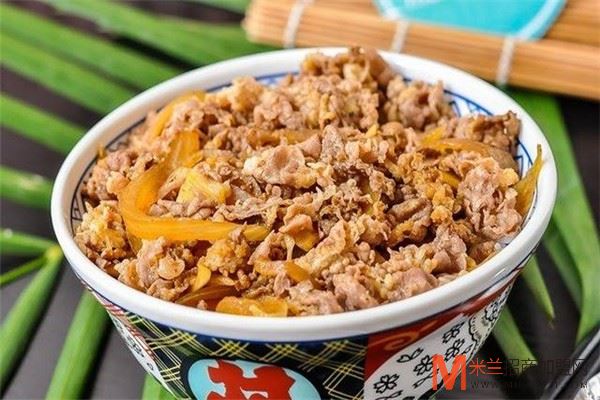 牛丼日式牛肉饭加盟