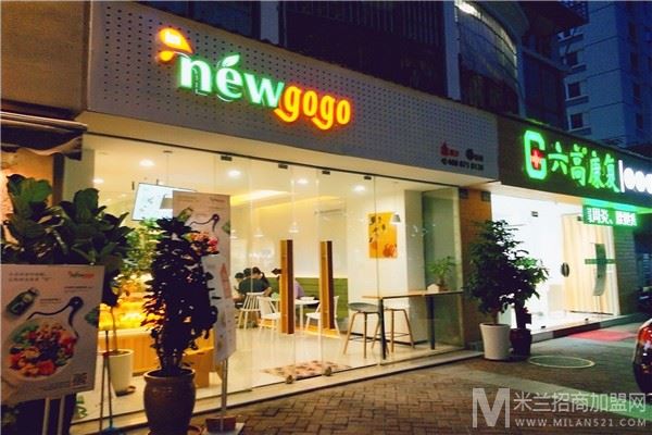 newgogo 鲜果+轻食加盟