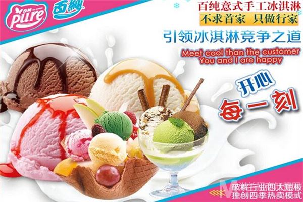 百纯冰淇淋加盟
