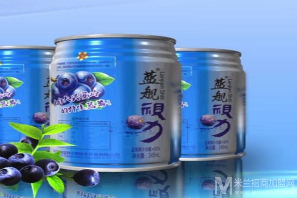 蓝海舰队蓝莓饮料加盟