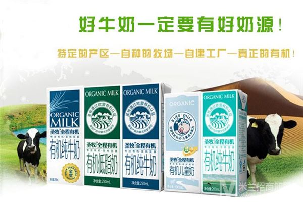 圣牧全程有机奶加盟