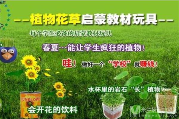植物花草启蒙教育玩具加盟