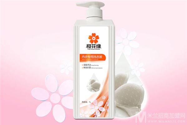 樱花缘洗衣液加盟