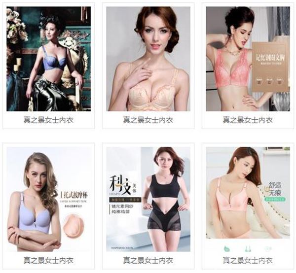 真之景内衣加盟