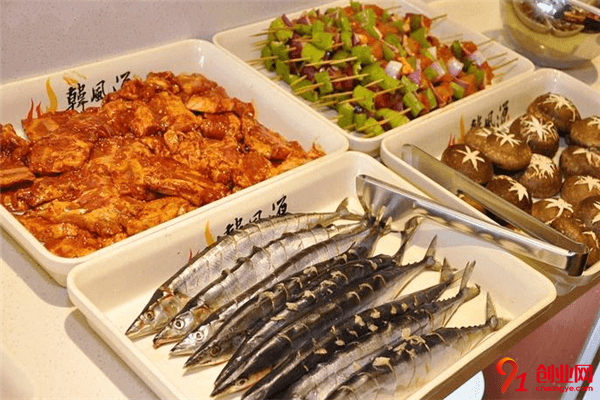 韩风源烧烤涮自助餐厅加盟流程