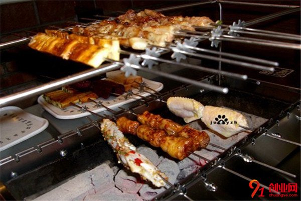 金汉山碳烤疙瘩肉烧烤加盟条件