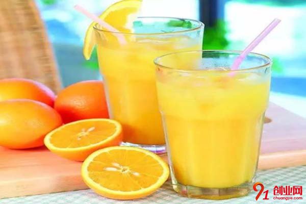 冰临橙下饮品加盟流程